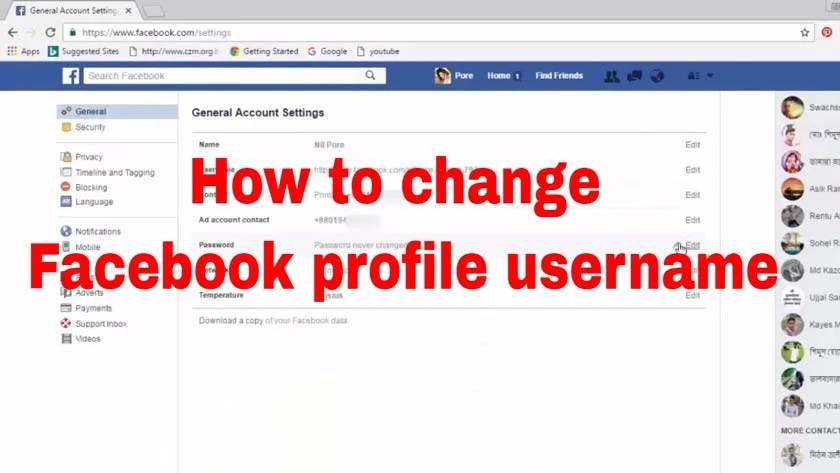 How to Change Your Facebook Profile URL Truegossiper