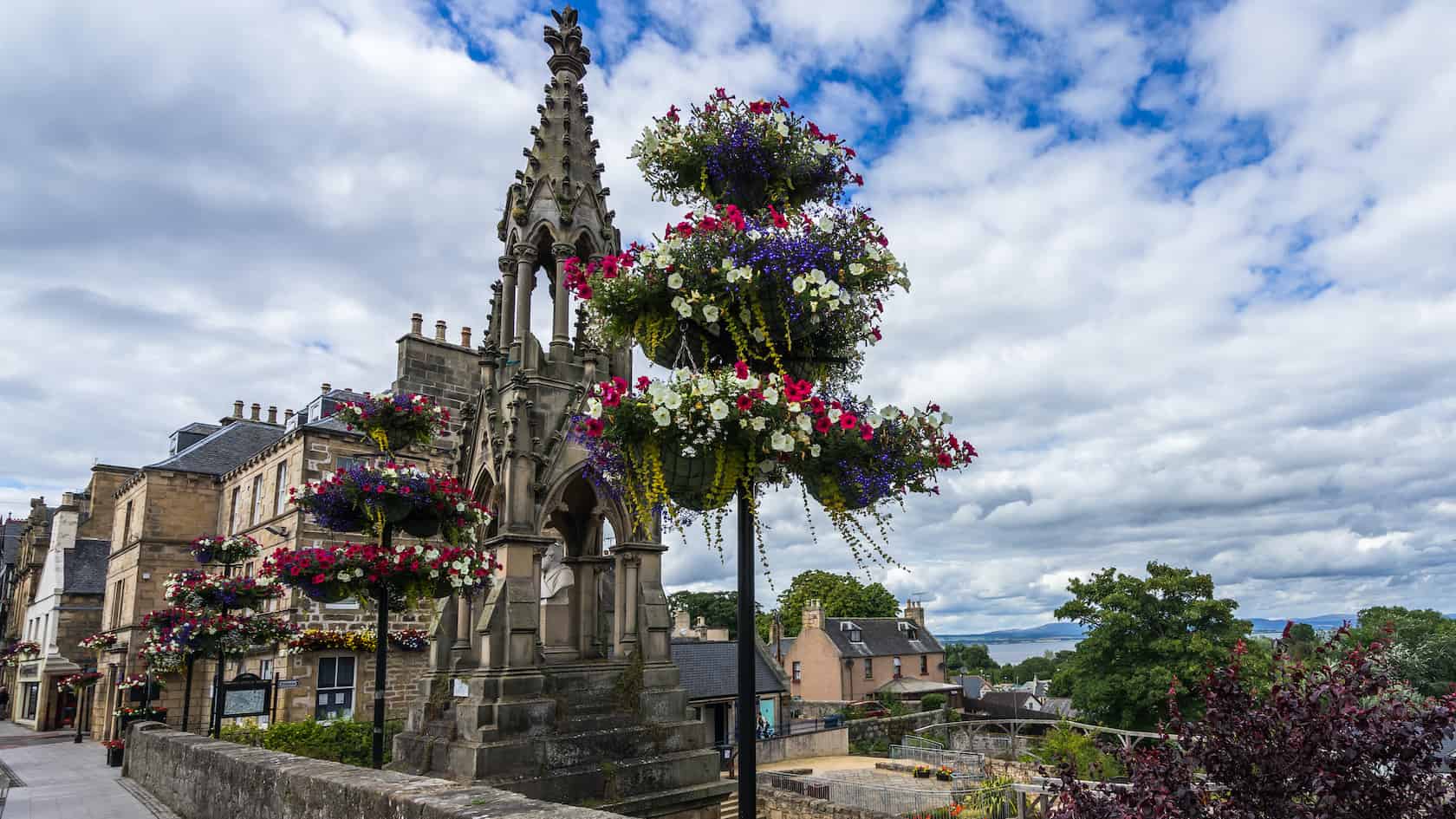 Tain Town In Rossshire, The Highlands Of Scotland