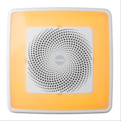 ChromaComfort Ventilation Bathroom Fan + Bluetooth Speaker, Changeable