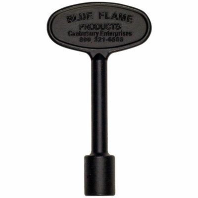 Universal Gas Valve Key, Black, 3 In. - True Value Hardware