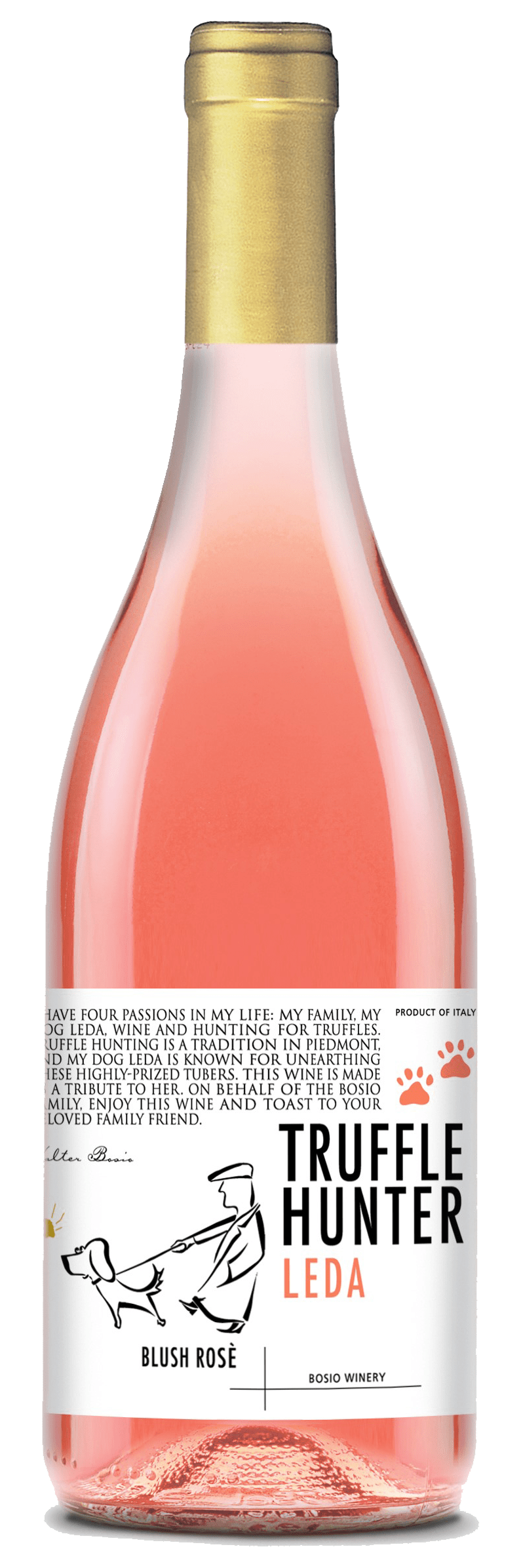 Blush Rosè Wines Truffle hunter Leda