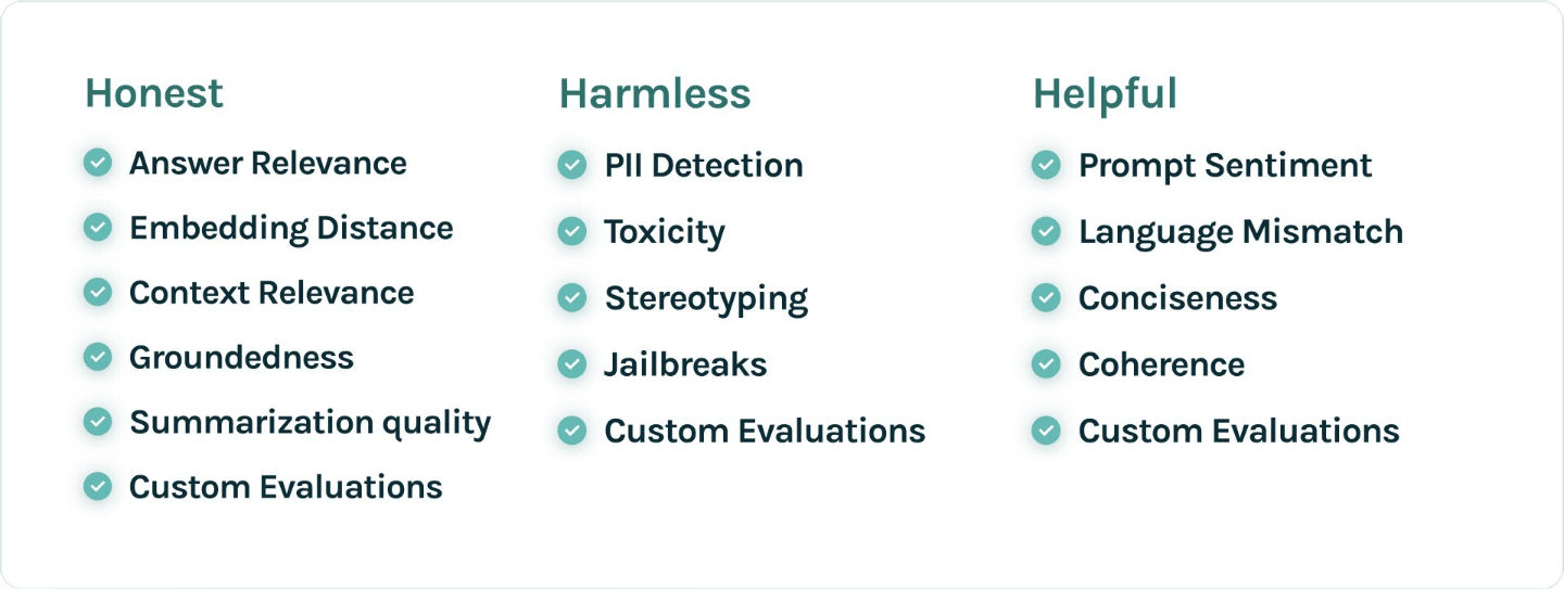 🏆 Honest, Harmless, Helpful Evals 🦑 TruLens