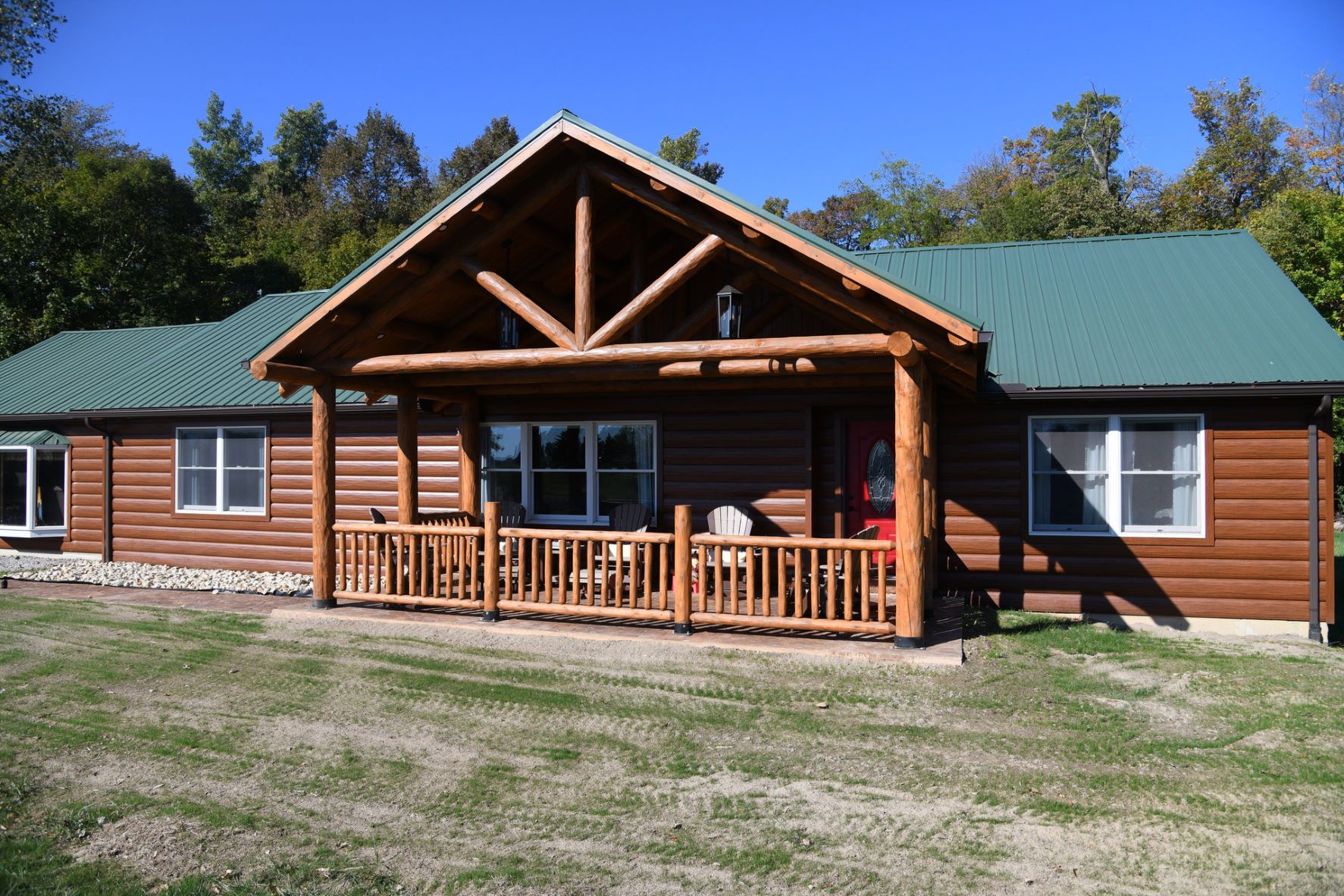 How Long Does it Take to Build a Log Cabin? Tru Log Siding