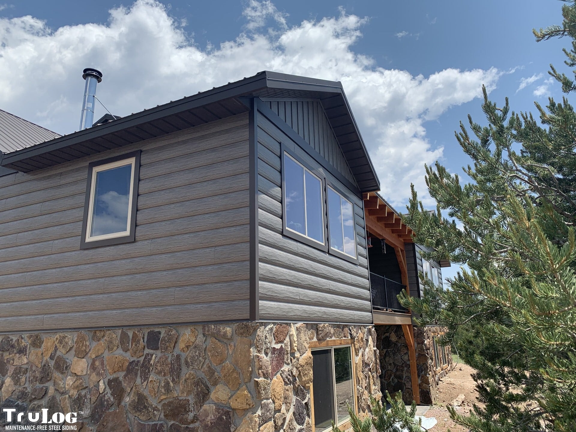 Driftwood Gallery Tru Log Siding