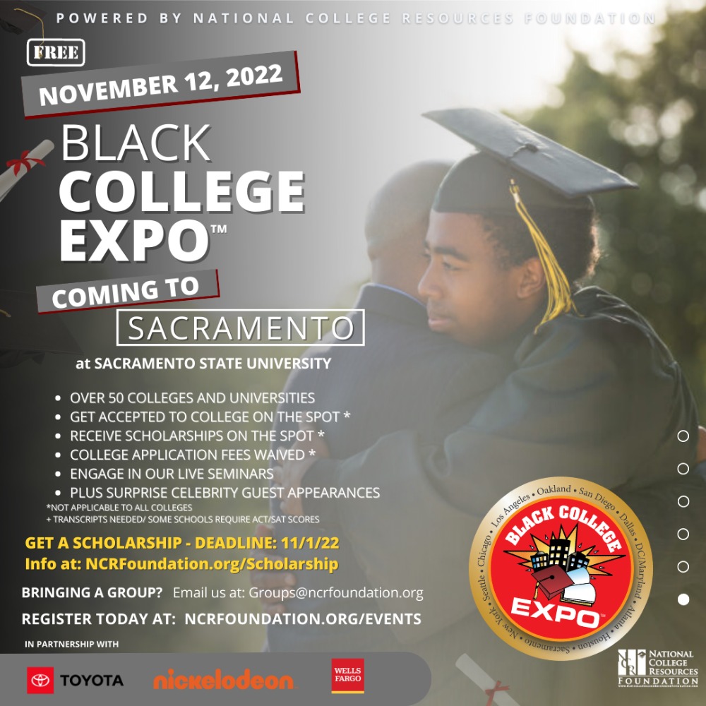 Black College Expo, Saturday, November 12, 2022, 10am 4pm