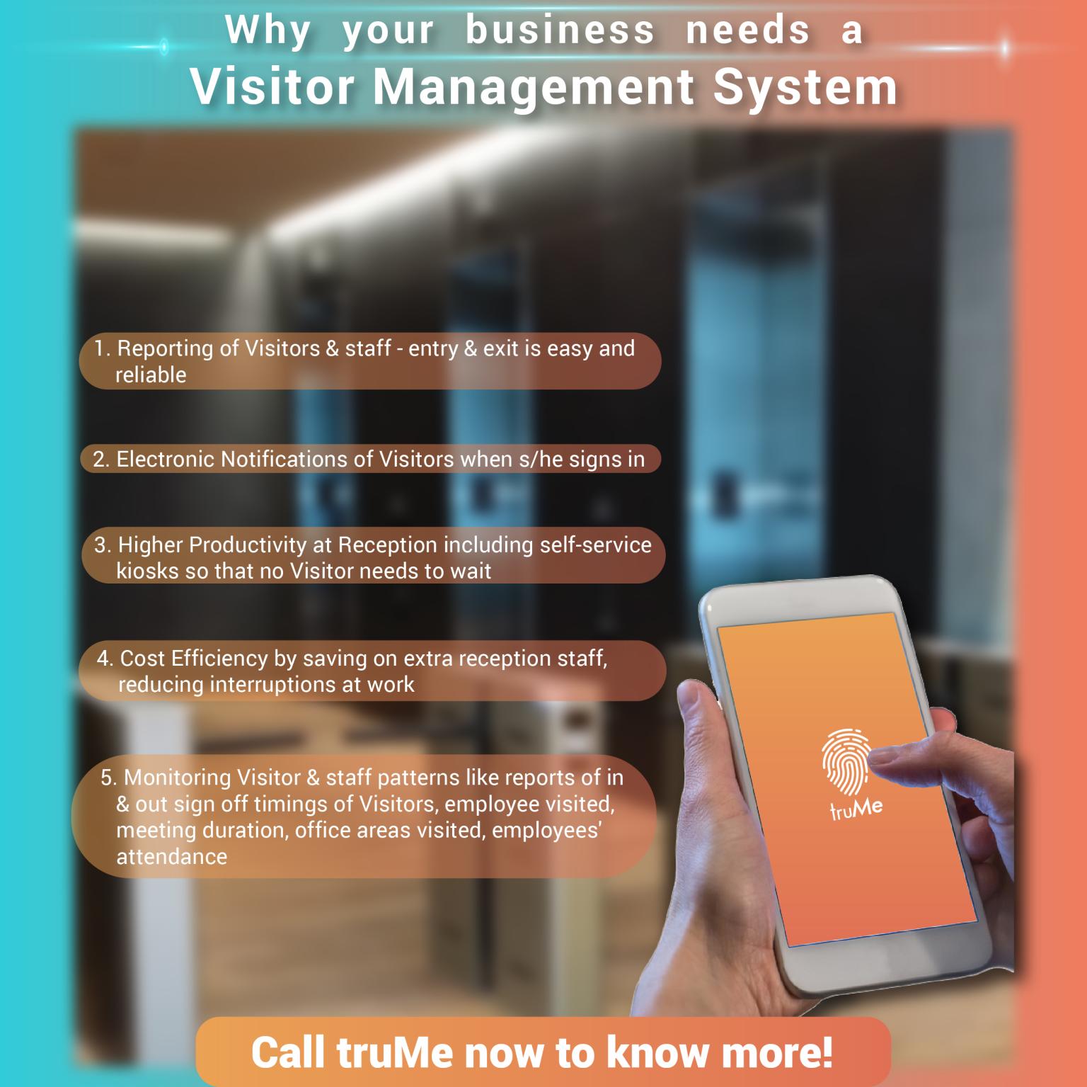 Manage Your Visitors Easily Visitor Management System Trume