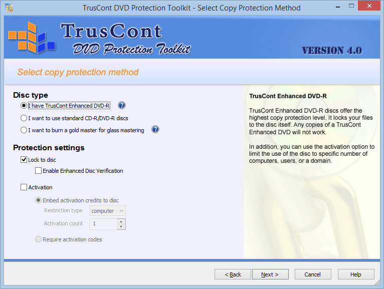 CD, DVD, BD Copy Protection