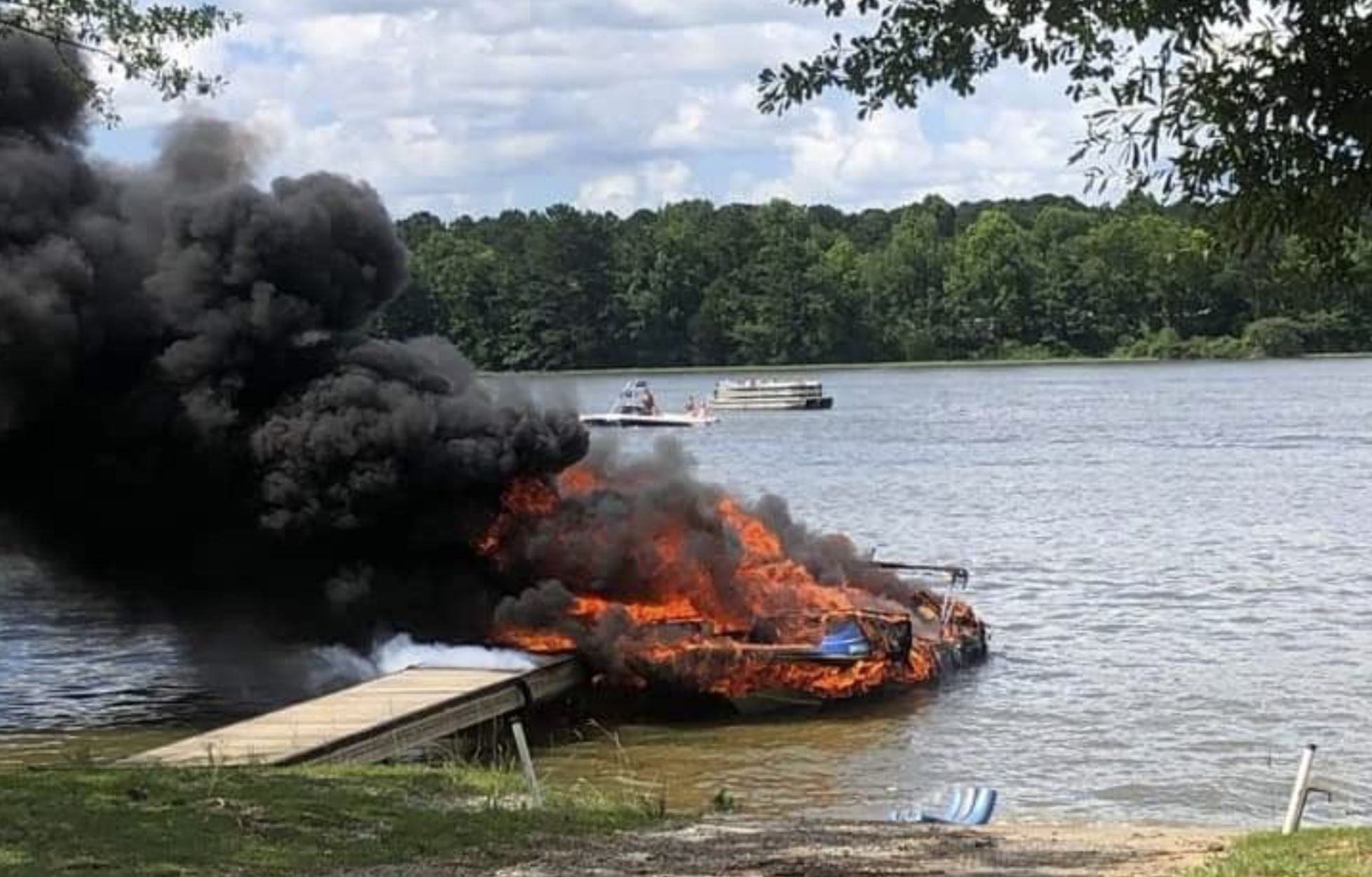 ‘Just one of them things’ Family thankful after boat explosion on