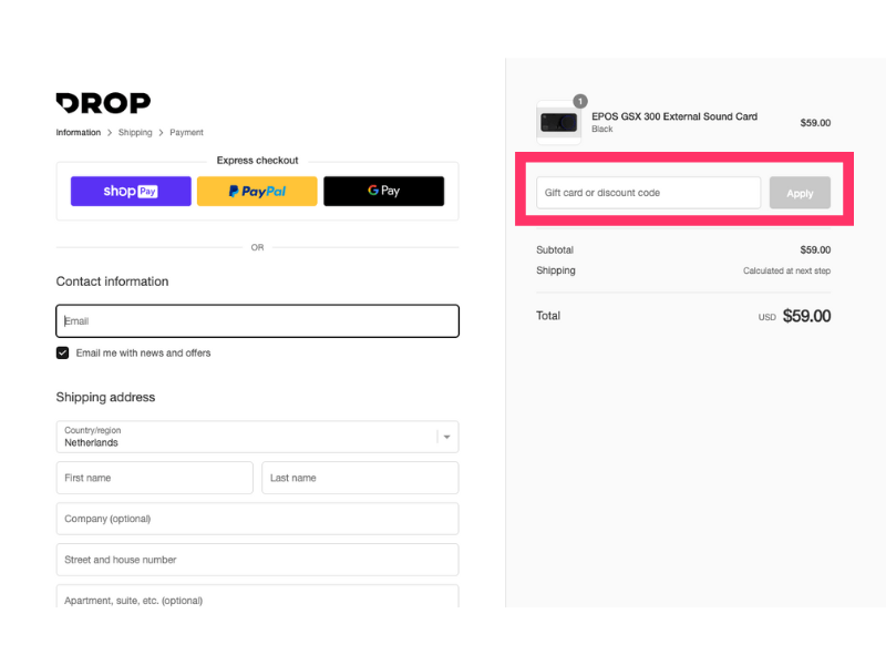 Drop coupon 10 Off in September 2024
