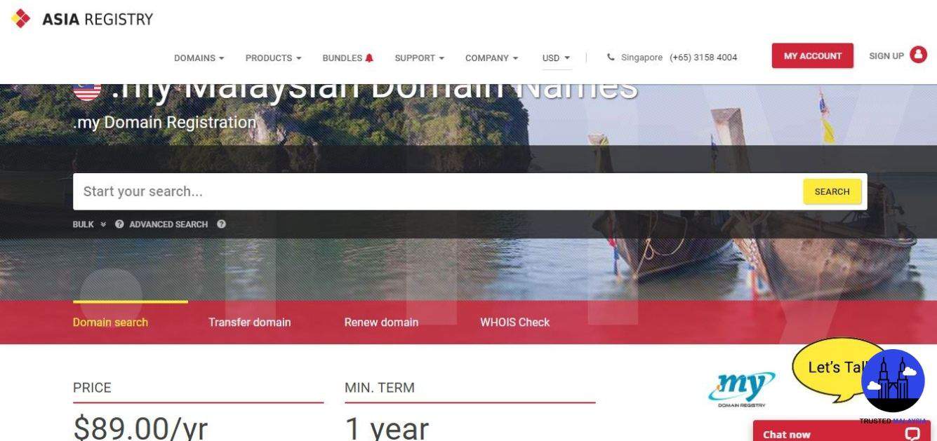 5 Best Domain Registrars in Malaysia [2021]