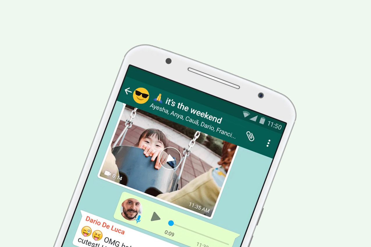 WhatsApp is getting iMessagelike reactions
