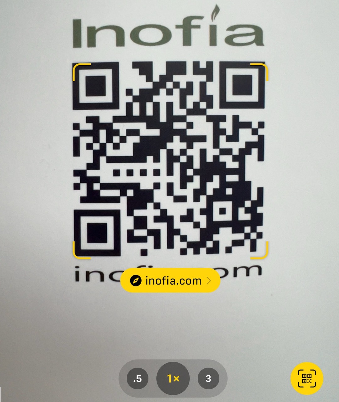 How to scan a QR code with an iPhone