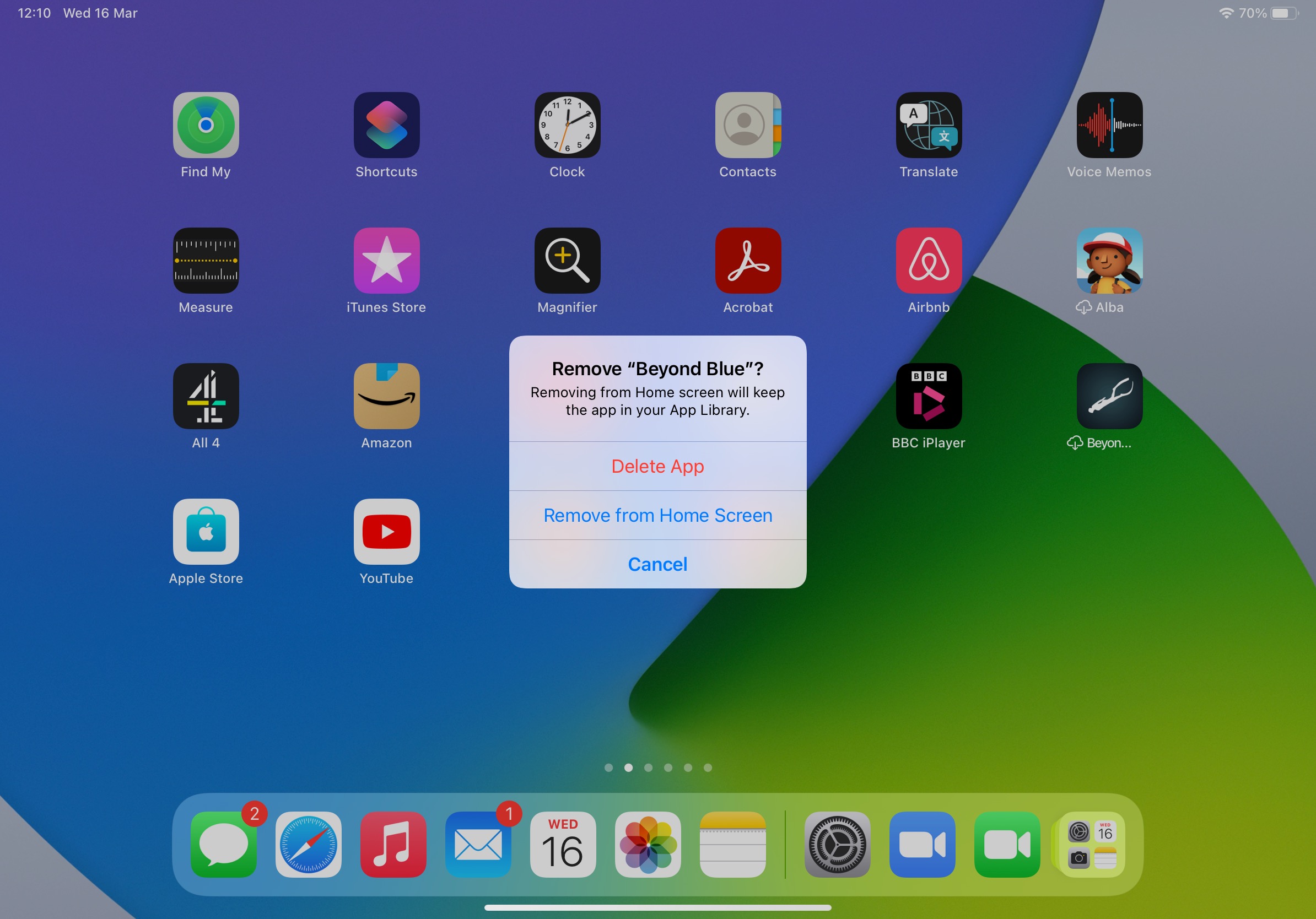 How to delete apps on an iPad