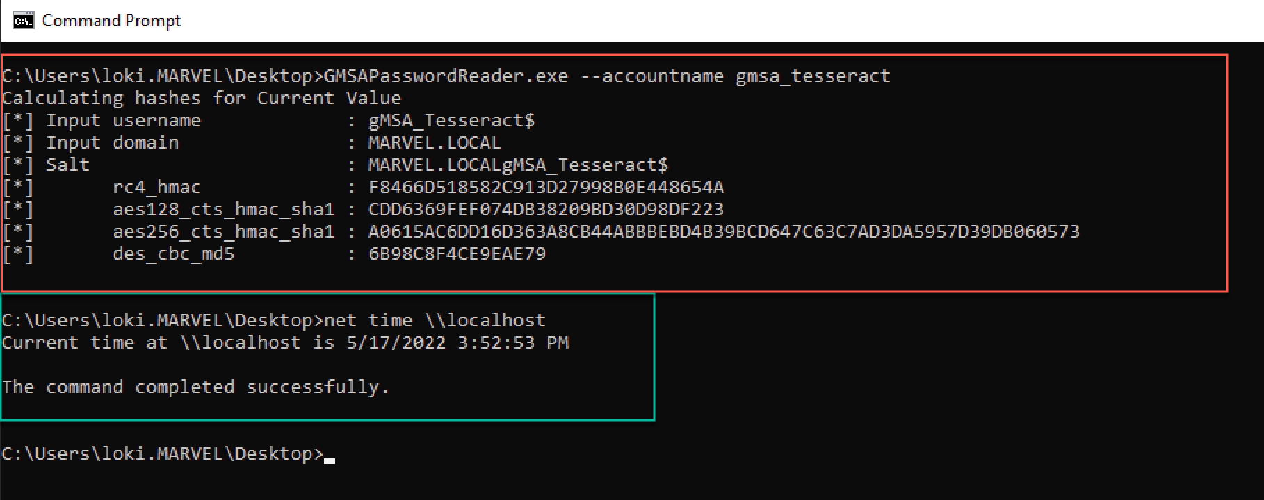 TrustedSec Splunk SPL Queries for Detecting gMSA Attacks
