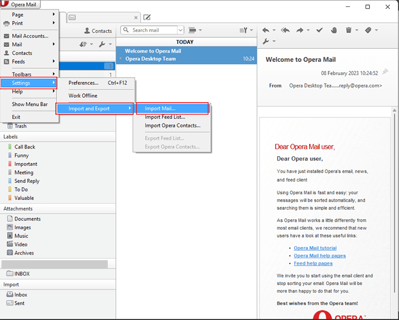 Eliminate Duplicate Emails from Opera Mail Mailbox Complete Solution