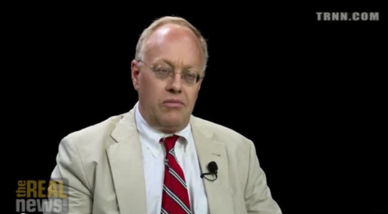 VIDEO Chris Hedges In Extreme Times, 'Liberals Are a Dead Force