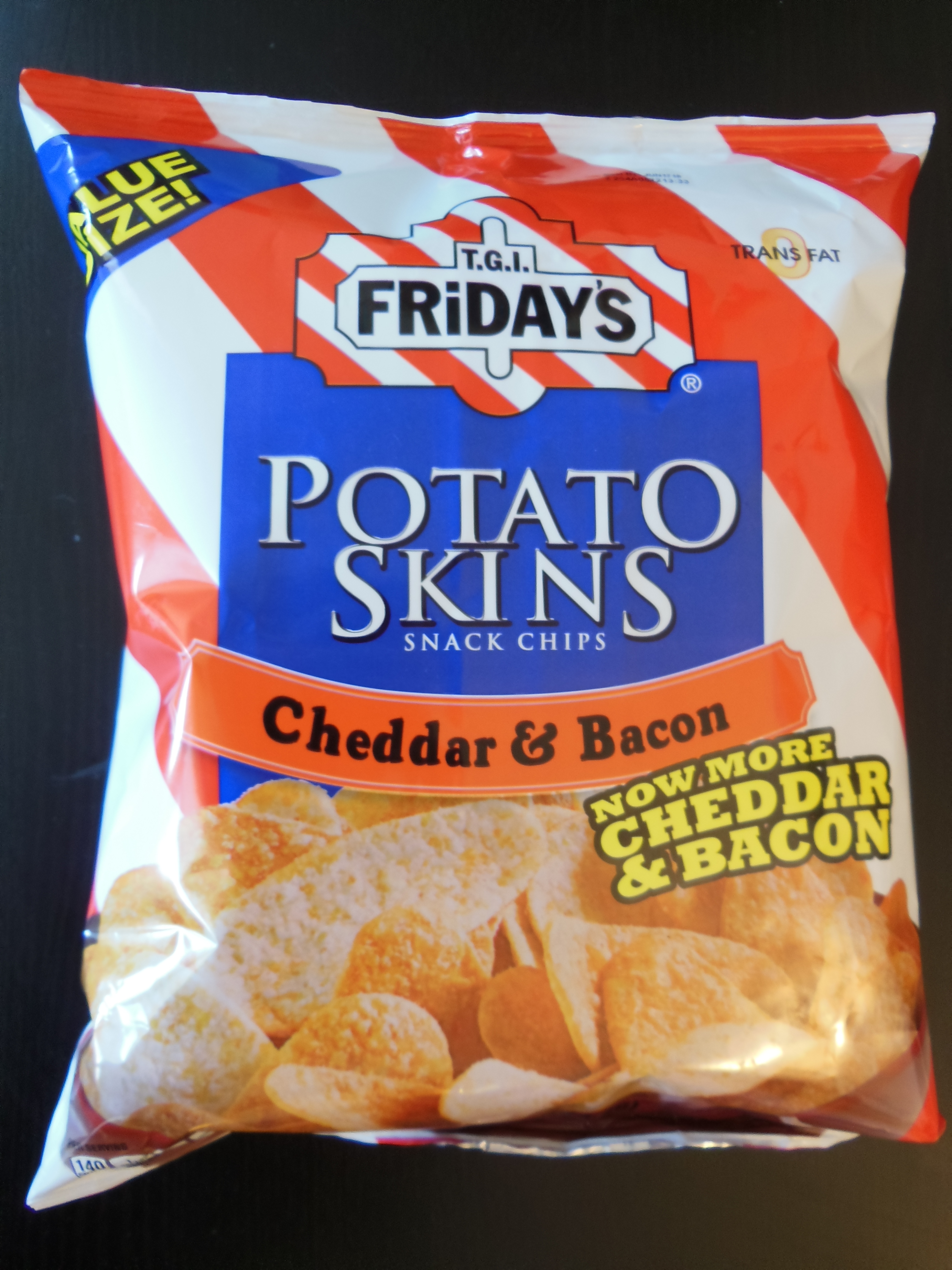 T.G.I. Friday’s Cheddar and Bacon Chips