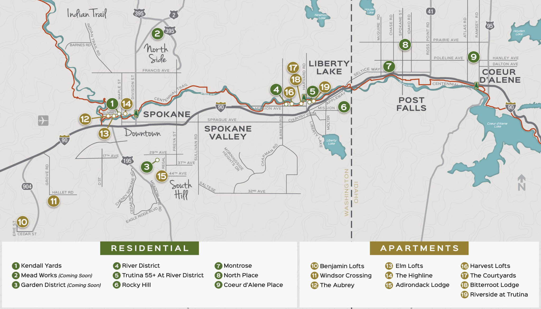 Greenstone · Trutina at River District · A Life in Balance