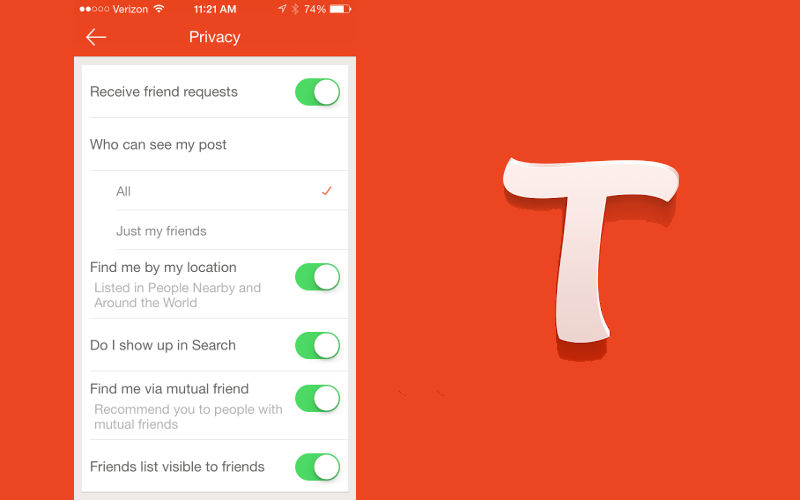Tango Releases New Options for Privacy Conscious Users on iOS, Android