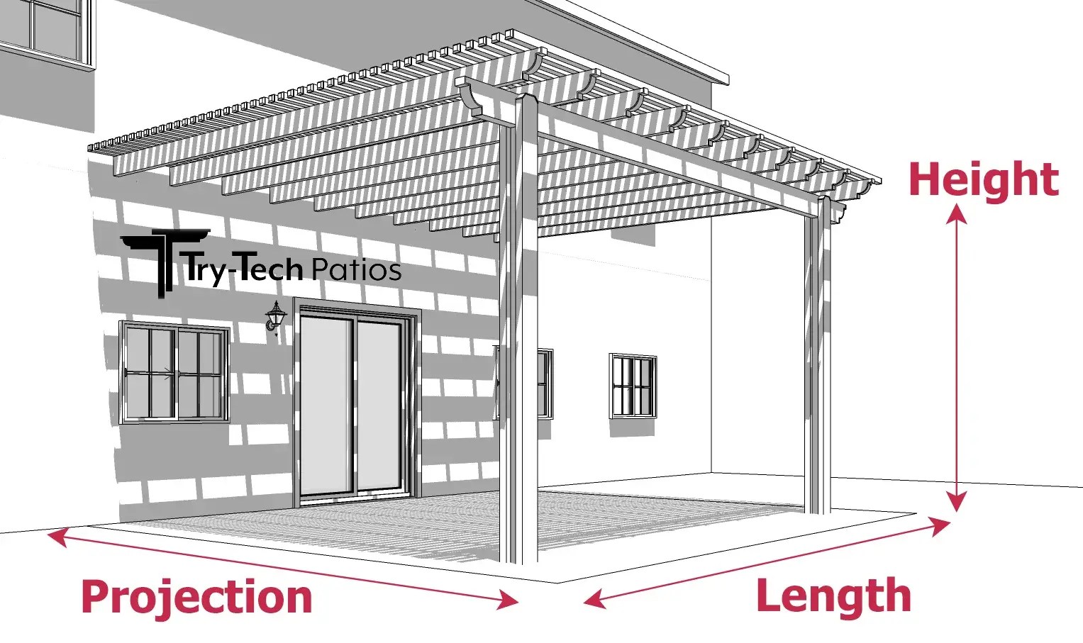 How To Measure DIY Aluminum Patio Covers, Alumawood DIY Kits