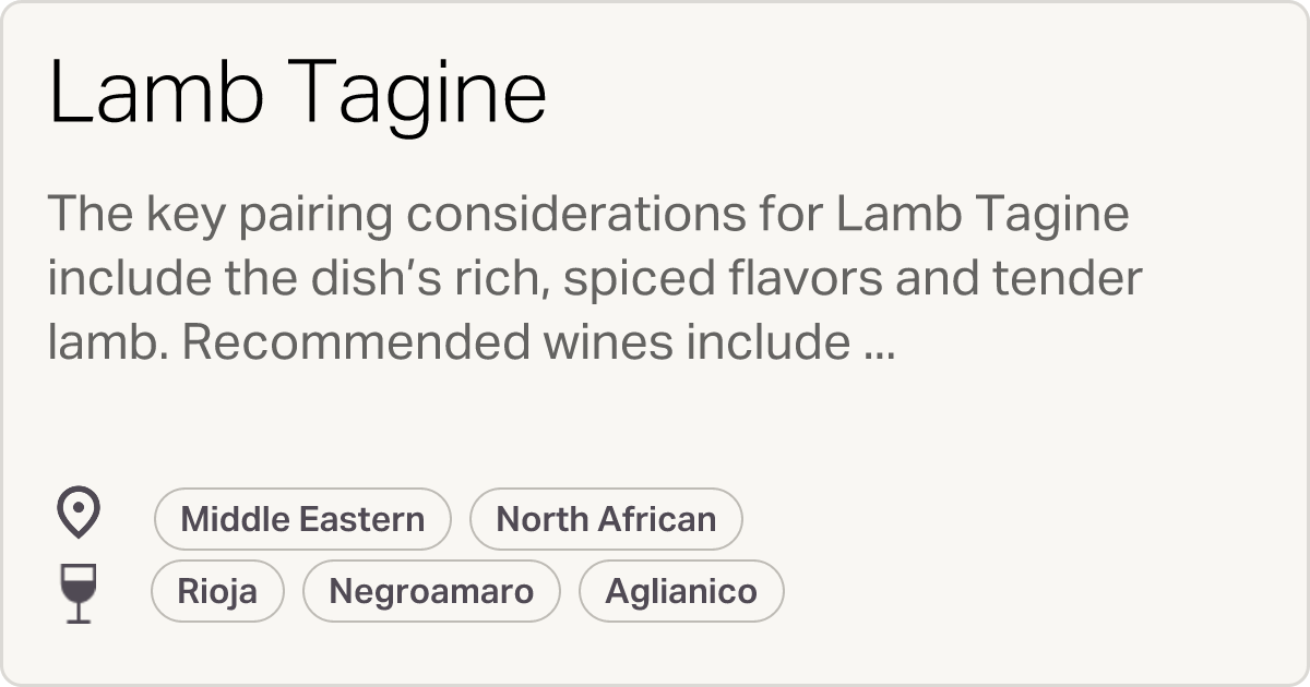 Best Lamb Tagine Wine Pairings Vi Expert Wine and Food Pairings