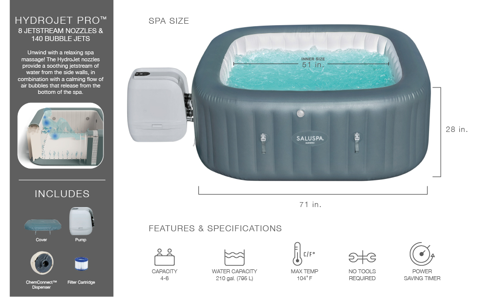 Bestway Soothing Spa Party