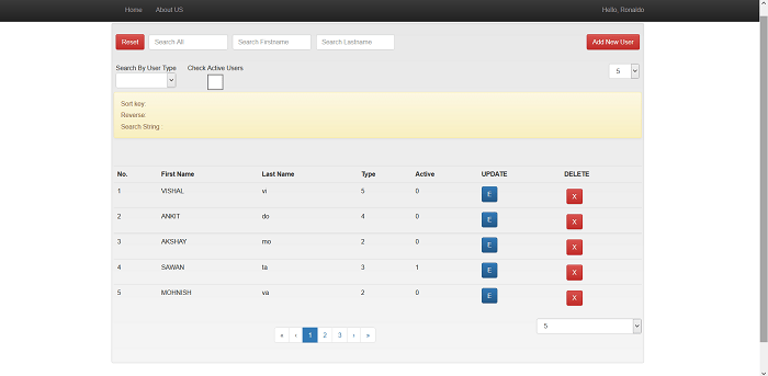 AngularJS CRUD Example TryCatch Classes