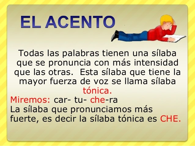 El acento prosódico y ortográfico Try Explore