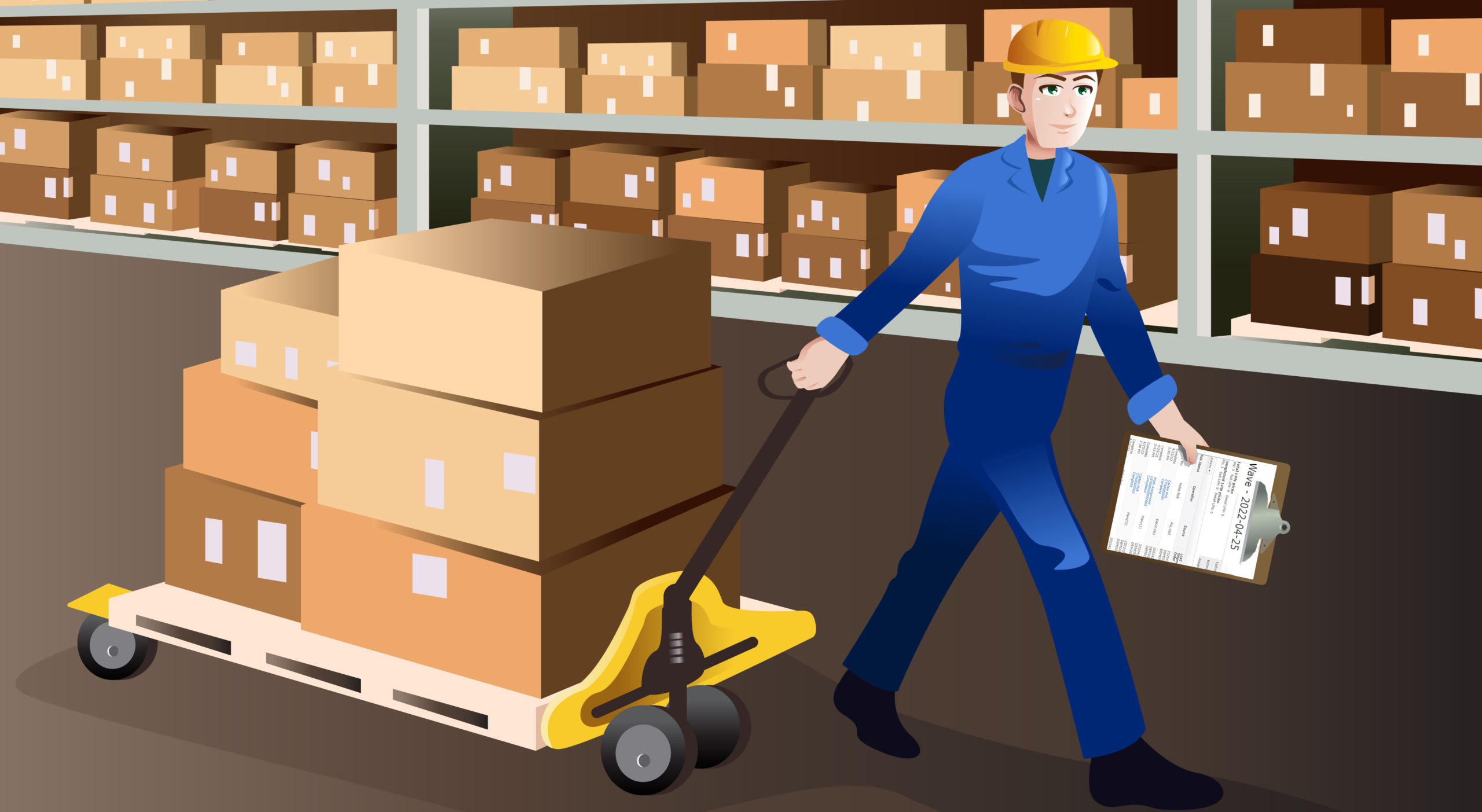 Wave Picking Strategies for Warehouse or Distribution Center