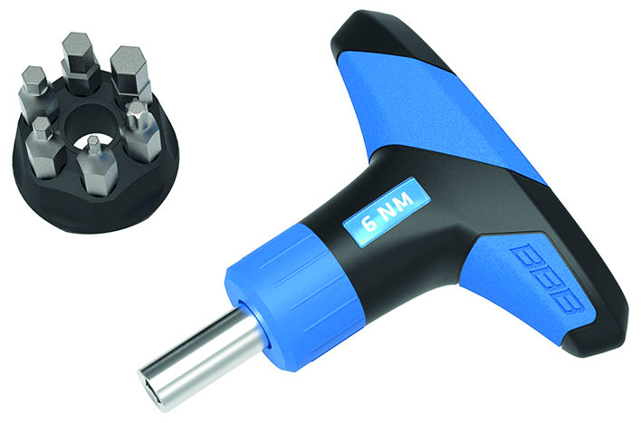 DrehmomentschlüsselKit 6 NM mit Inbus 2/3/4/5/6, Torx