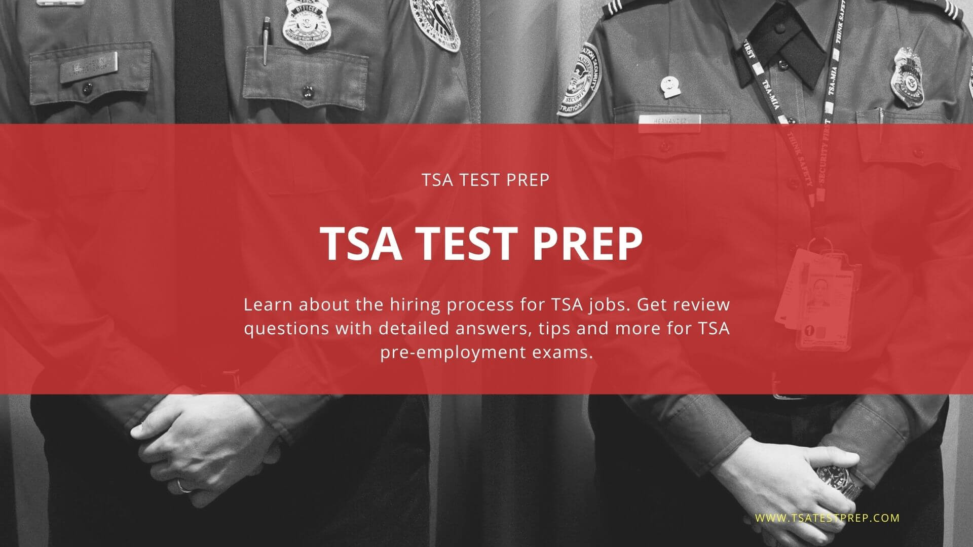 TSA Practice Test [2023] Free TSA Practice Test-Guide
