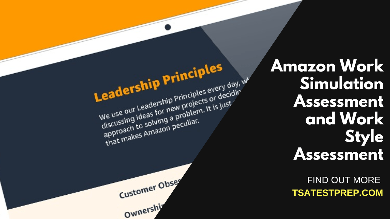 Amazon Work Simulation Assessment and Work Style Assessment Tests