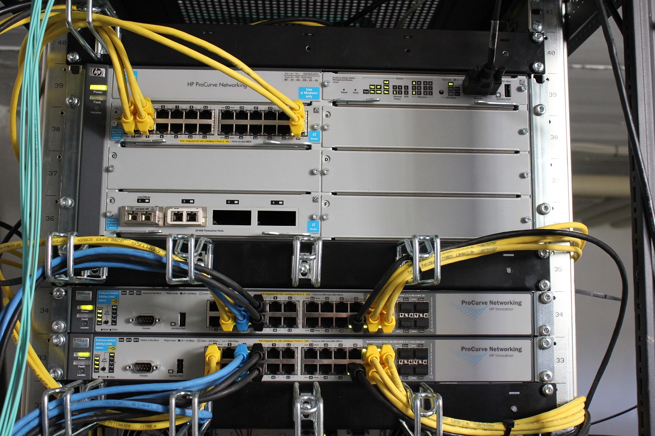 HP ProCurve Switch Mesh My new lab network tschokko.de