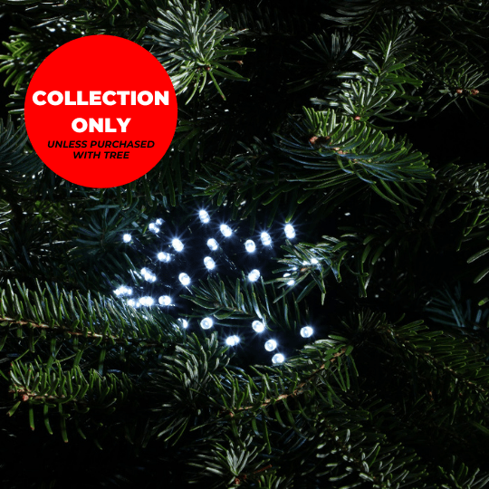 360 White Multifunction String Lights Trinity Street Christmas Trees