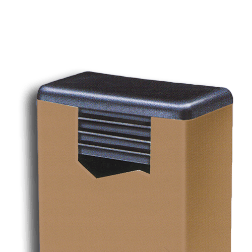 Polyethylene Ribbed Style Rectangular Tubing Plug