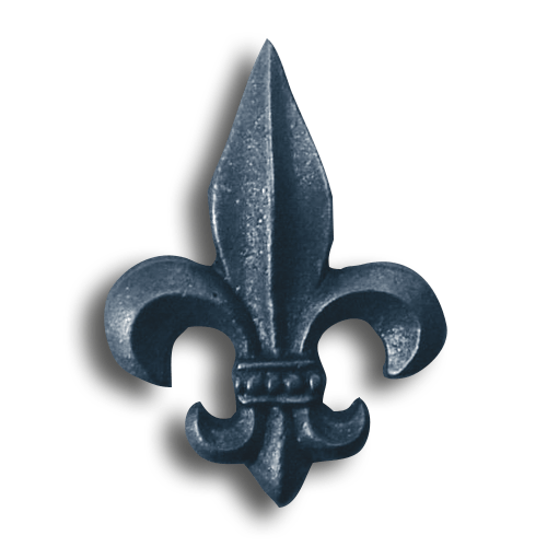 TS Distributors Cast Iron FleurdeLis