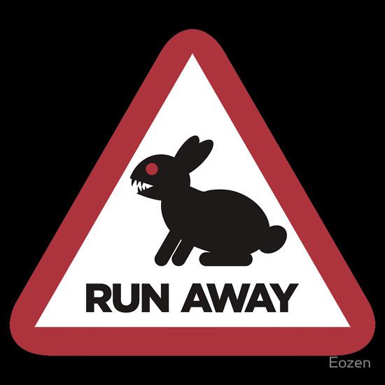Killer Rabbit (Ver. 2) Tshirt by Eozen