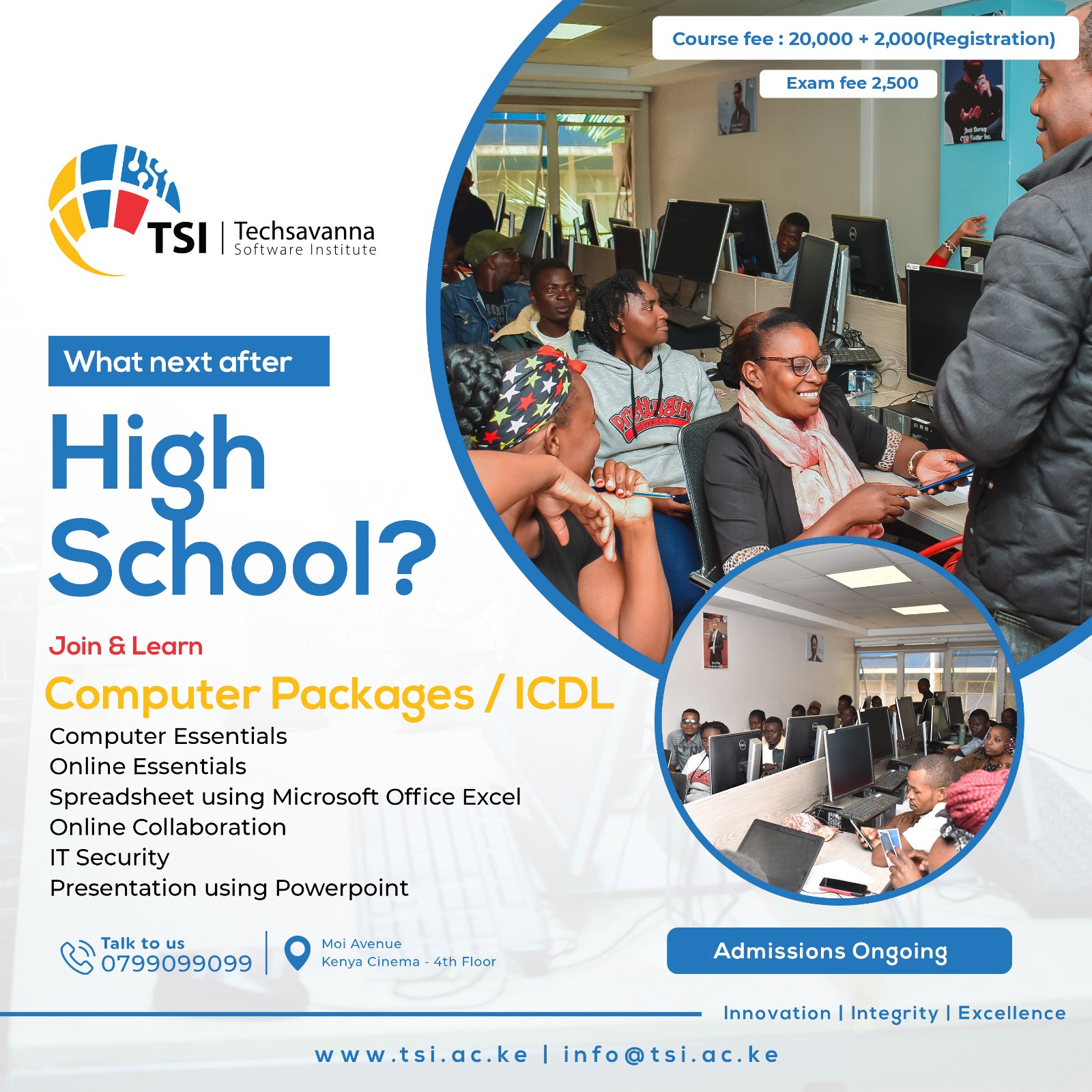 ICDL & Computer Packages TSI