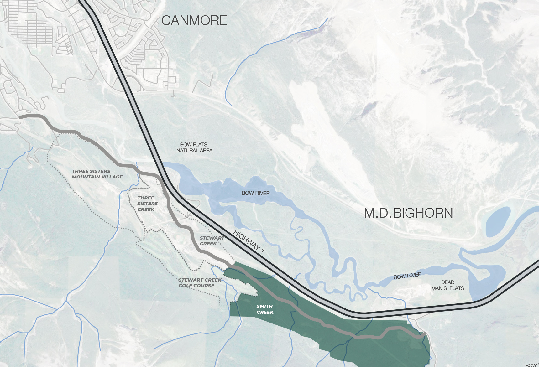 Smith Creek Three Sisters
