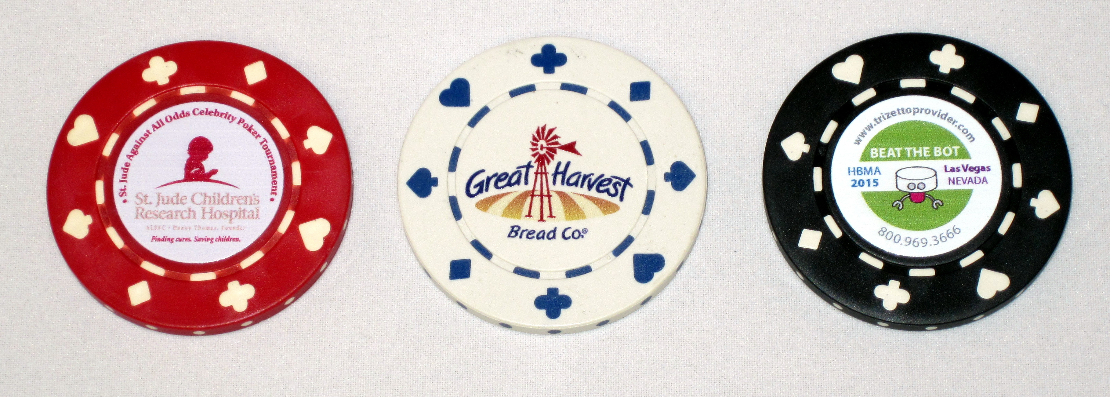 Clay Poker Chips 4 Color Imprint