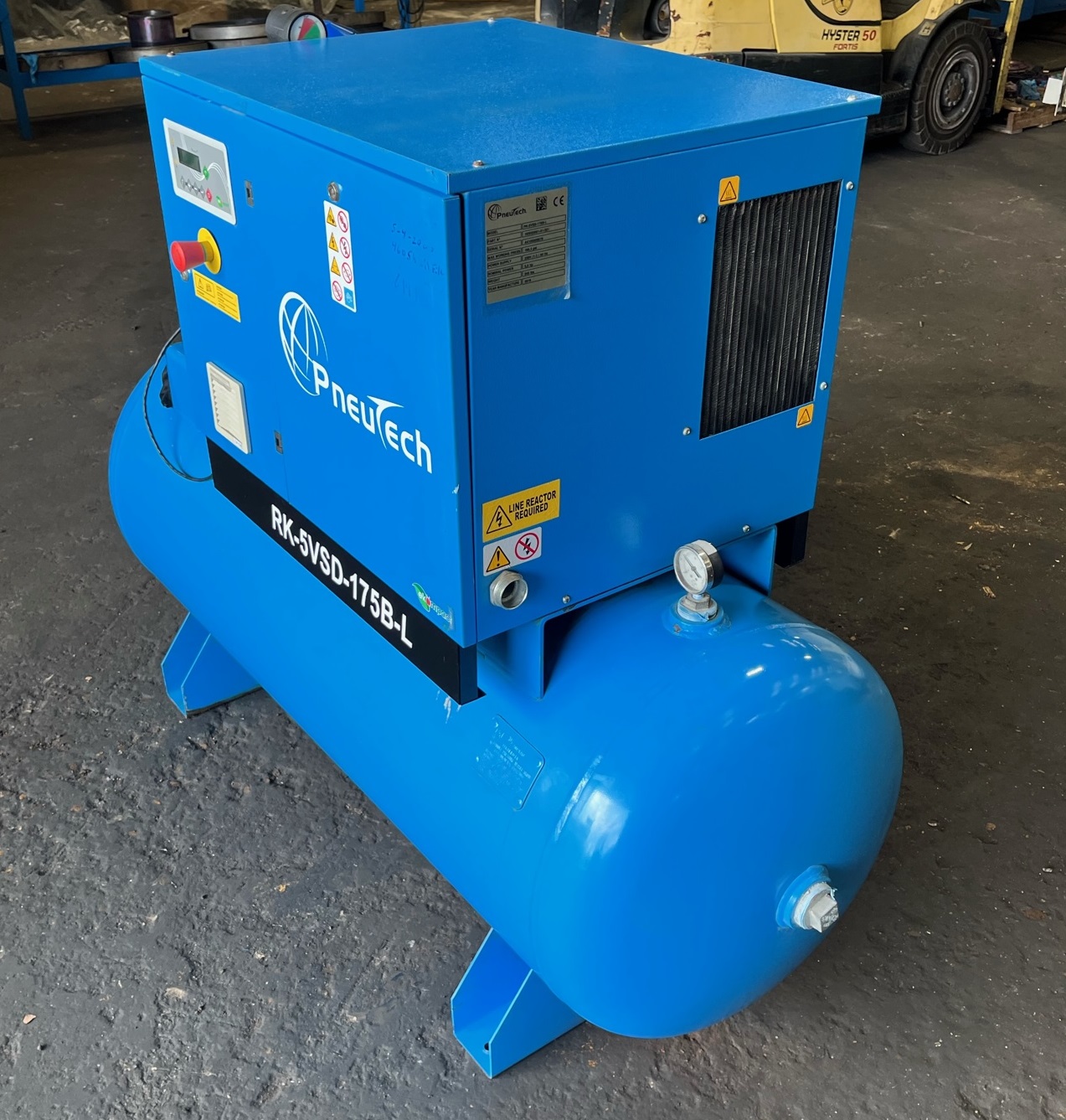 PneuTech 5HP rotary screw RK5VSD175BL