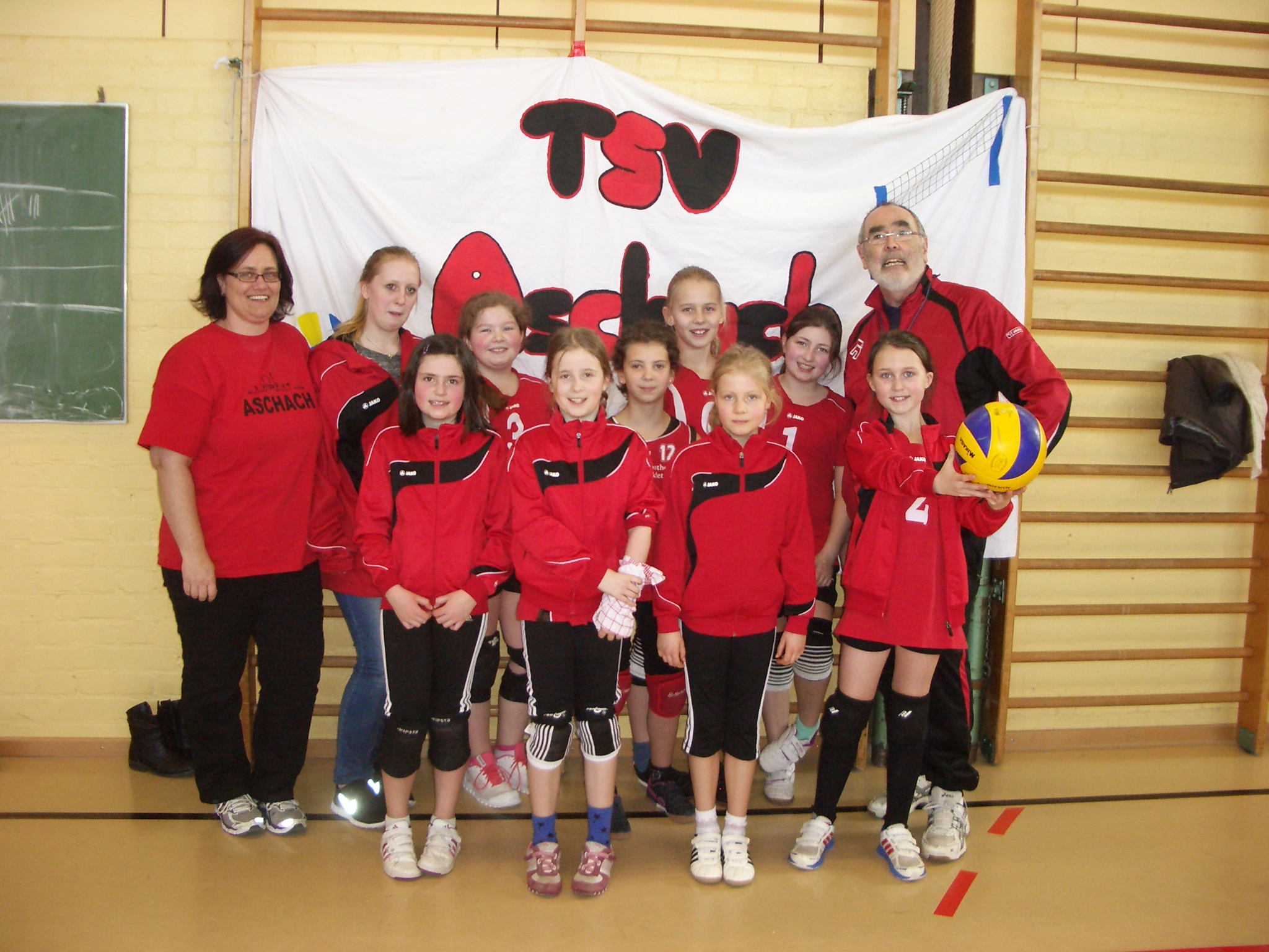 Unterfränkischer VolleyballMeister 2014 TSV Aschach
