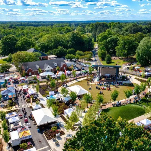 City of Powder Springs Town Green & Gateway Sign