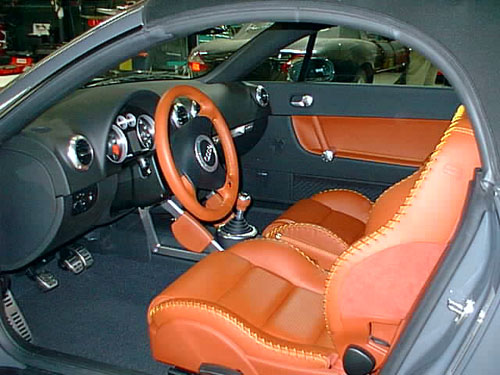 Who all makes baseball glove or tan interiors?