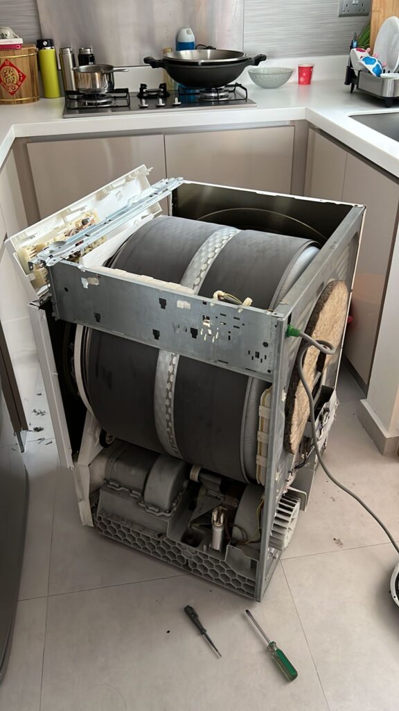 Dryer belt replace new TTH Handyman