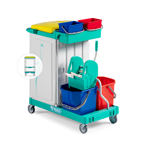 The first line of carbon neutral trolleys TTS Cleaning