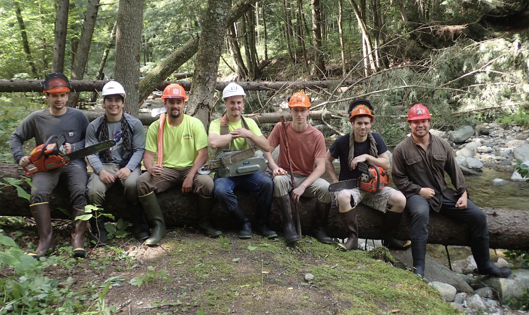 Woodworking For Brook Trout In The Vermont Forest Trout Unlimited
