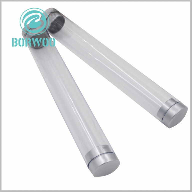 Clear Plastic Round boxes packaging Tube boxes packaging custom