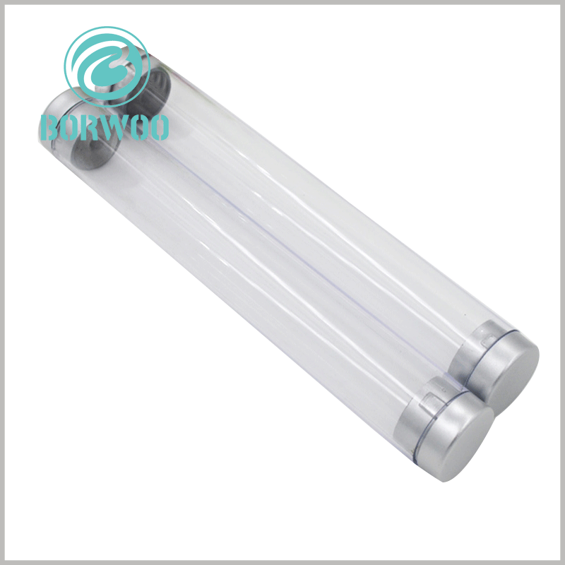 Clear Plastic Round boxes packaging Tube boxes packaging custom