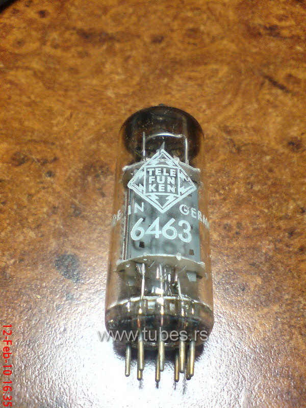 6463 Telefunken TUBES.RS Tube Amplifiers & NOS Tubes